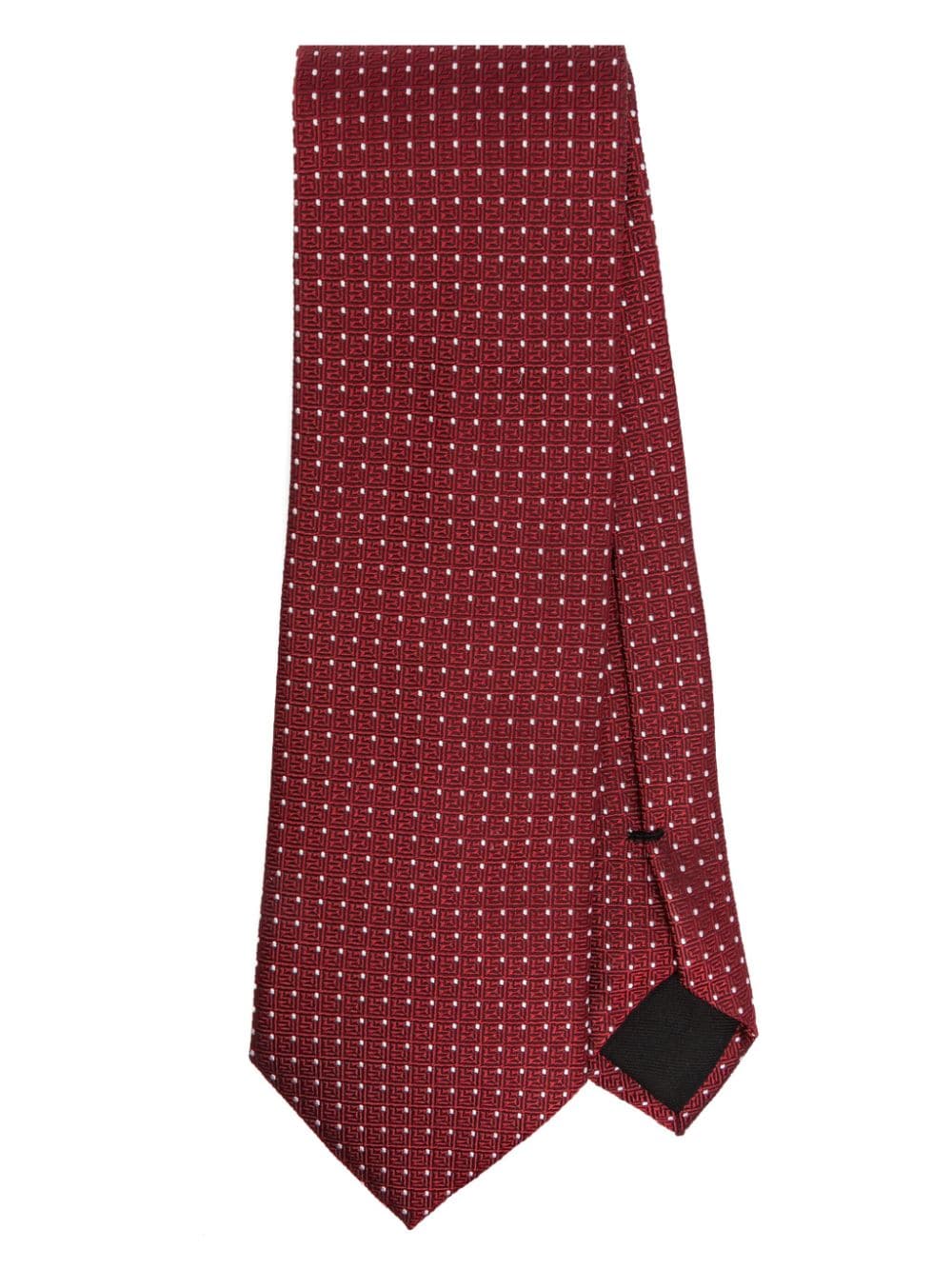 polka-dot tie