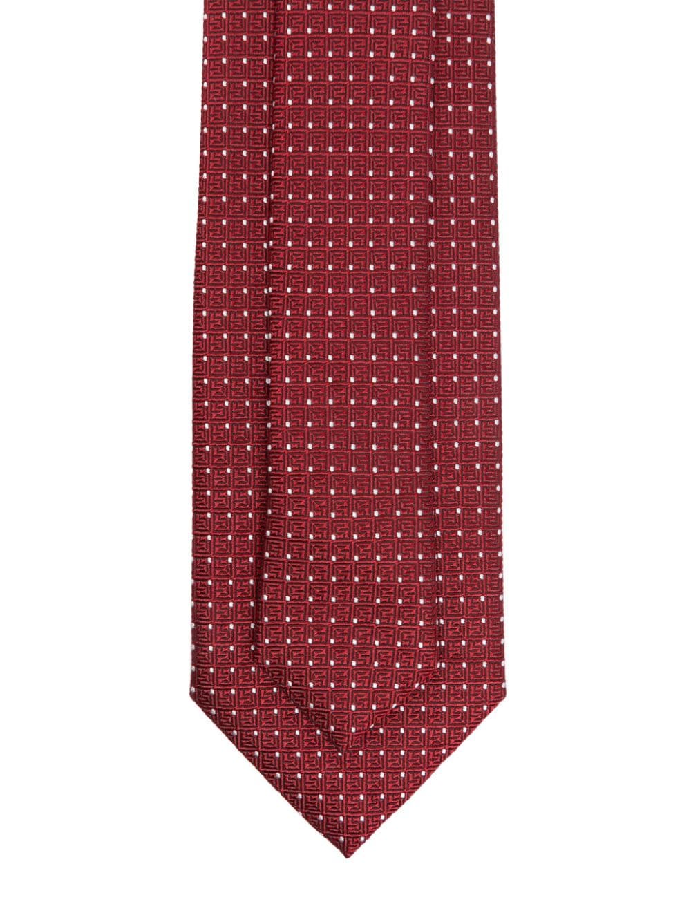 polka-dot tie